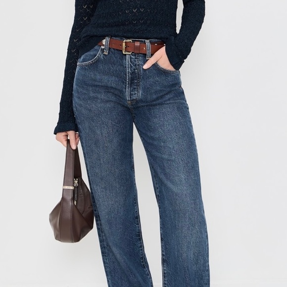 STAUD DEMY Espresso Leather Shoulder Bag - Picture 12 of 13